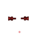 Bike Lift 10mm Rear Paddock Stand Bobbin Set Red - THS MOTO