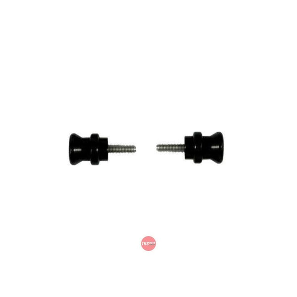 Bike Lift 6mm Rear Paddock Stand Bobbin Set Black
