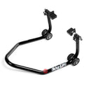 Bike Lift RS-17 Rear Motorcycle Stand Black Rubber Adaptors