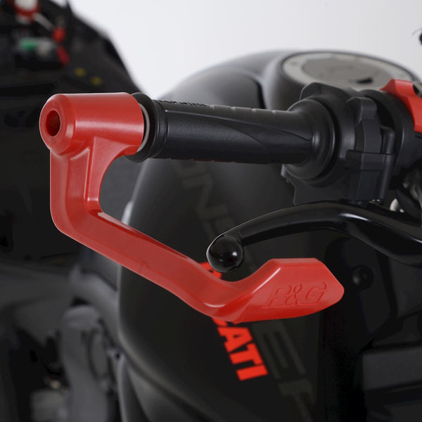 R&G Brake Lever Guard Red ZX-10R up to 20; H2; H2R