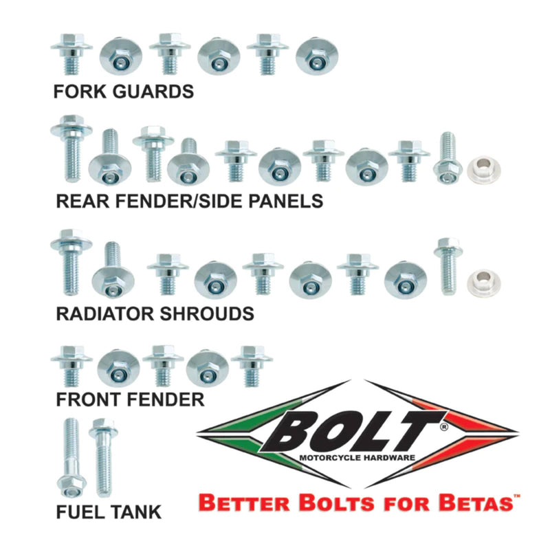 Bolt Body Work Fastener Kit - Beta