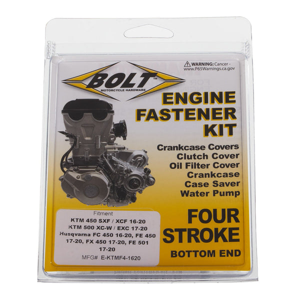 Bolt Eng Fast Kit Ktm 450 Exc 17-22 (4-STROKE)