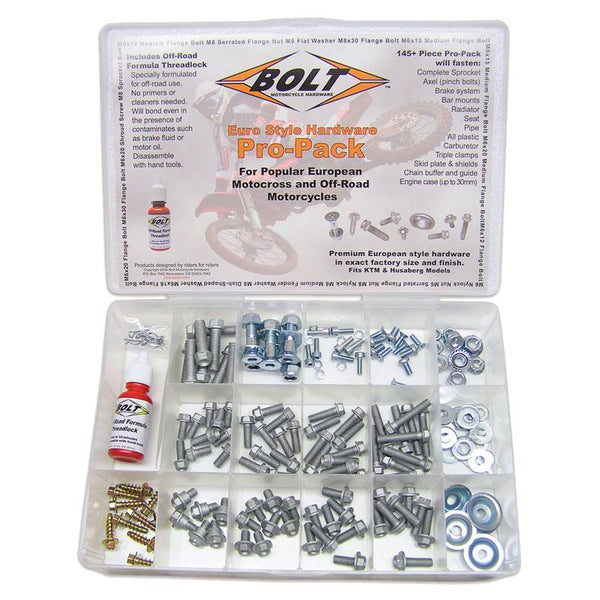 BOLT EURO STYLE PRO PACK  - 2004-EUPP