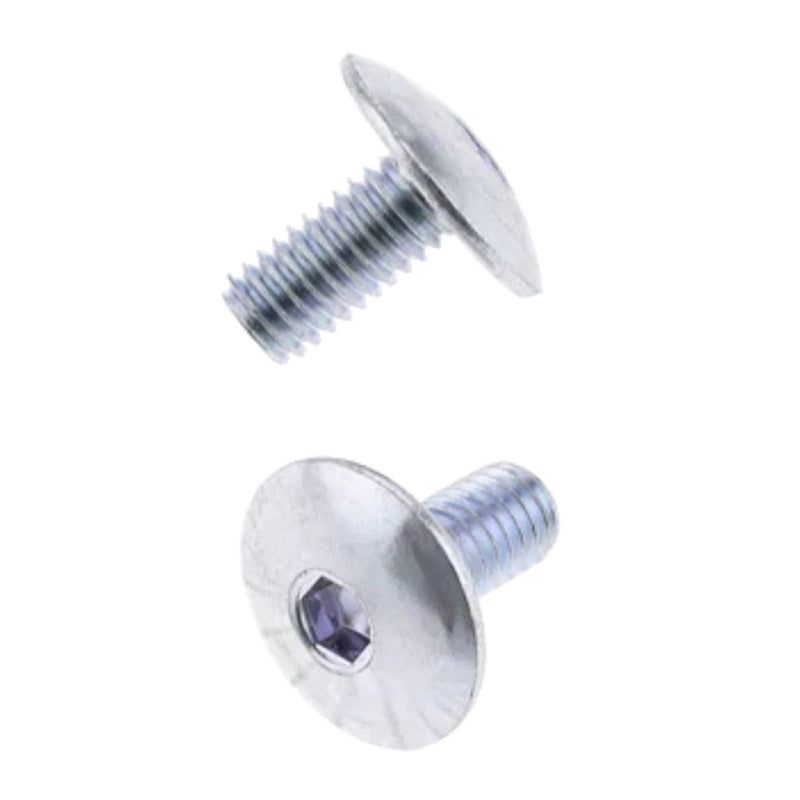 Bolt 6x12mm Fairing Button Allen (pkt Of 10)