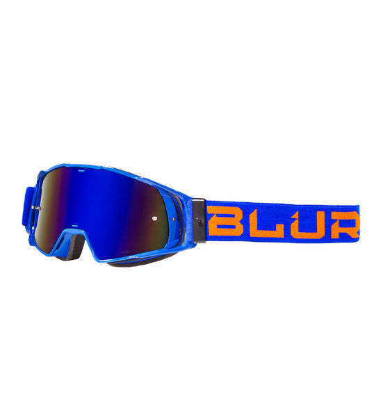 Blur B-20 Gog Flat Blu/Org Rad-Blu Adult