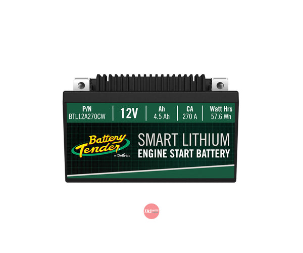 Battery Tender® 4.5AH 270CA Lithium Engine Start Battery With Smart BMS BTL12A270CW