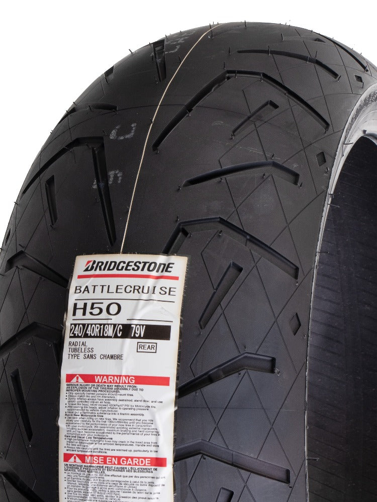 Bridgestone 240/40R18 H50R BATTLE CRUISE Radial 240/40-18