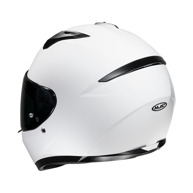 HJC C10 White Motorcycle Helmet Size 2XL 63cm