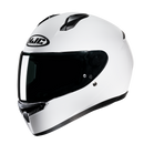 HJC C10 White Motorcycle Helmet Size Large 59cm