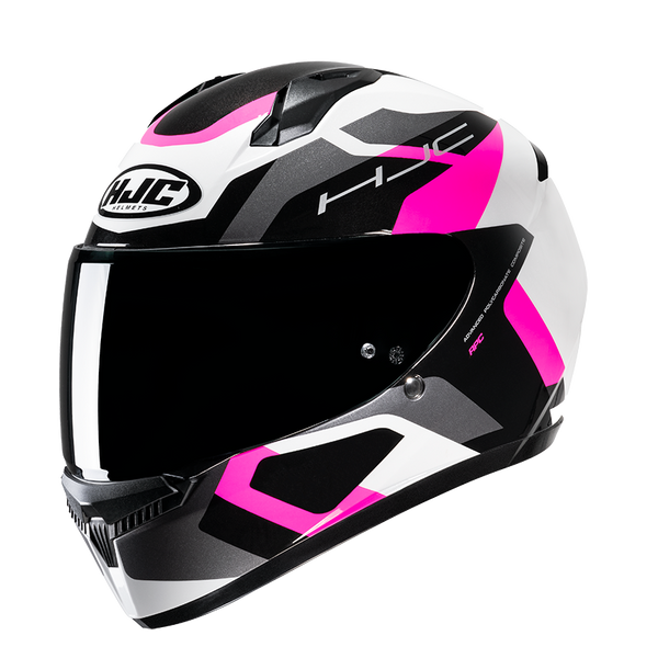HJC C10 Tins MC8 Motorcycle Helmet Size XS 55cm