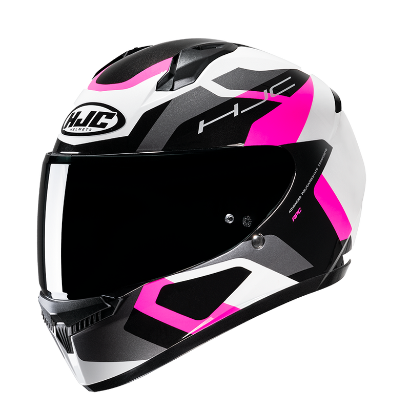 HJC C10 Tins MC8 Motorcycle Helmet Size XS 55cm