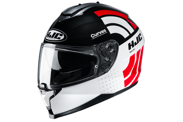 HJC C70 Curves MC1 Motorcycle Helmet Size Medium 58cm