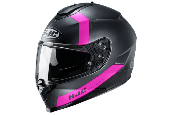HJC C70 Eura MC8SF Motorcycle Helmet Size XS 54cm
