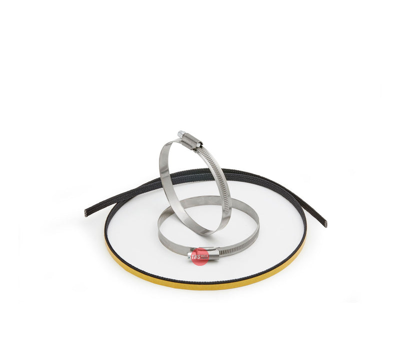 Givi Stainless Steel Clamp To Mount Heat Guard Onto Muffler 80-100 Dia. CLAMP100