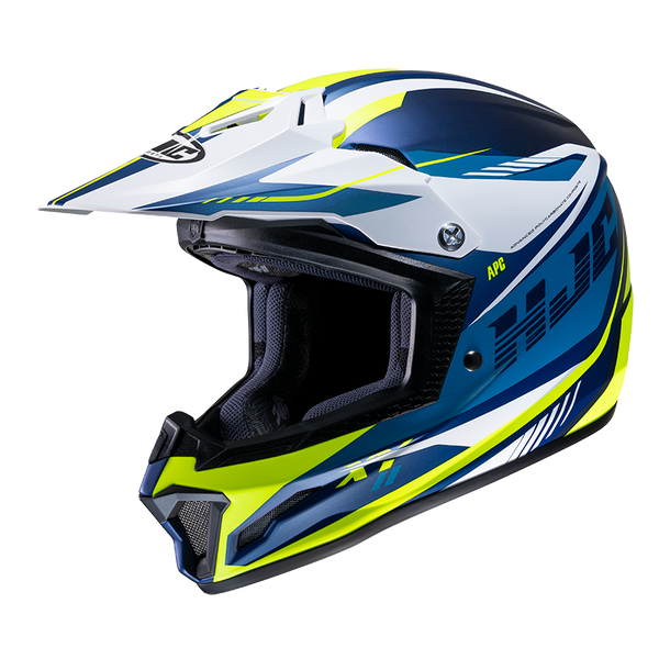 HJC CL-XY II Drift MC3HSF Motorcycle Helmet Size Large 54cm