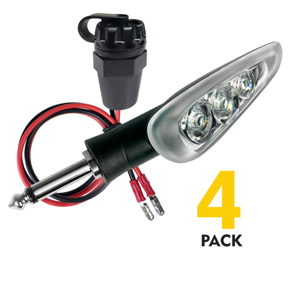 R&G Click and Ride Indicators Universal quick release 4 pce