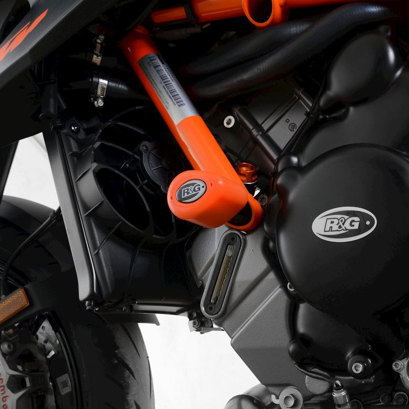 R&G Crash Pro Aero Style KTM1290 Super Duke R Orange