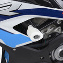 R&G Crash Prot Aero White BMW M1000RR Asymmetrical RACE Kit