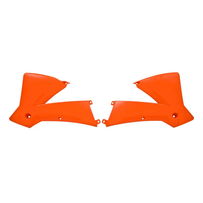 Rtech Radiator Shrouds Ktm 85Sx 06-12 Adaptable For 04-05 Models Orange