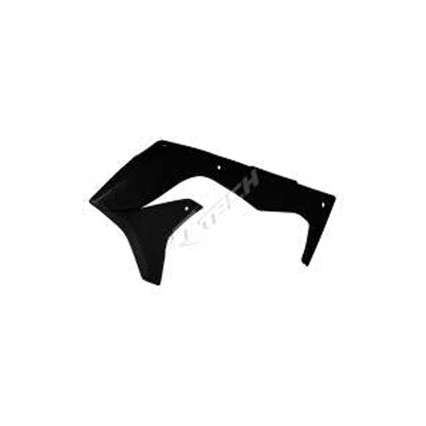 Rtech Radiator Shrouds KX450F 16-18 Black