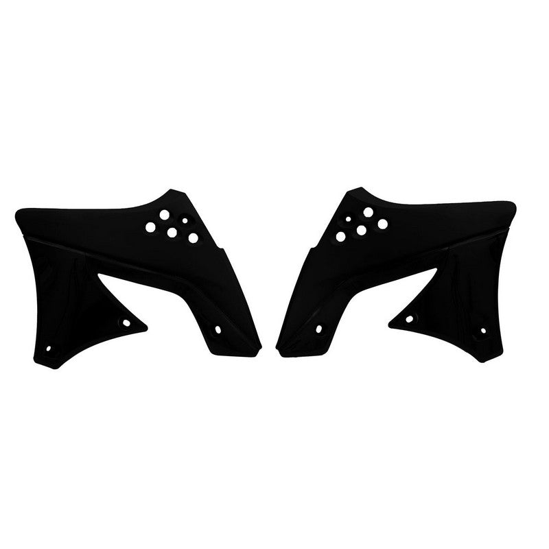 Rtech Radiator Shrouds Kx250F 09-12 Black Ka04703001