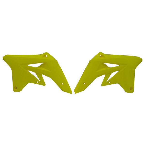 Rtech Radiator Shrouds Rmz250 07-09 Yellow
