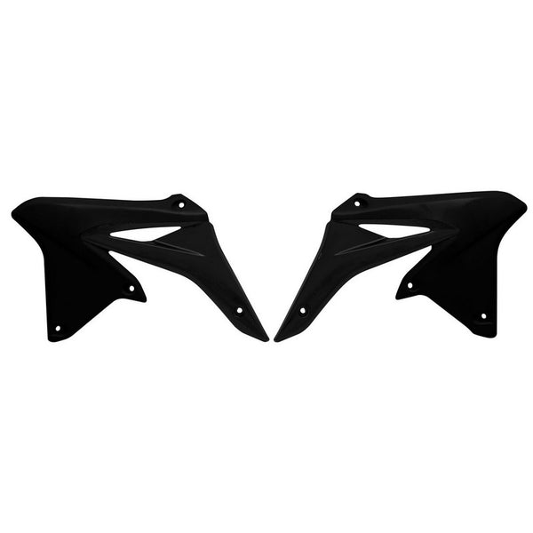 Rtech Radiator Shrouds Made In Italy Suzuki Rmz250 10-18 Black