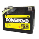 Poweroad Nano Gel Sealed Factory Activated Powersports Battery YG5Z-BS
