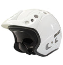 FFM Commander Gloss White Jet Open Face Helmet Size Large 59cm 60cm