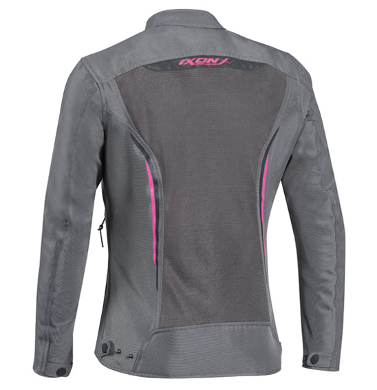 Ixon COOL AIR LADY Black Road Jacket Womens Size Large