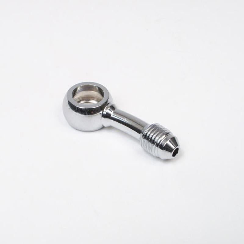 Whites Brake - 10mm Banjo - 15Deg@90 - Chrome Steel