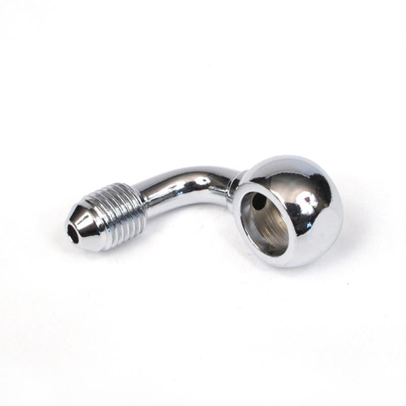 Whites Brake - 10mm Banjo - 90Deg - Chrome Steel