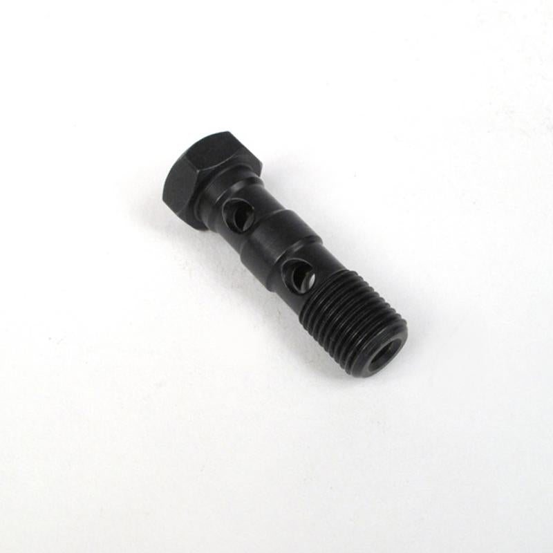 Whites Brake - 10mm Double Banjo Bolt - Black 10x1.0