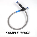 Whites Premade Brake Line 1150mm - Clr Steel Chrome 