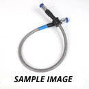 Whites Premade Brake Line 1500mm - Clr Steel Chrome 