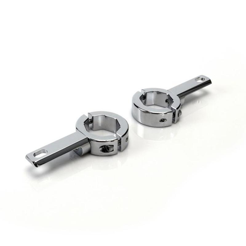 DENALI ENG GRD/FRAME LIGHT MOUNT/ 32-38MM DIAM TUBES CHR