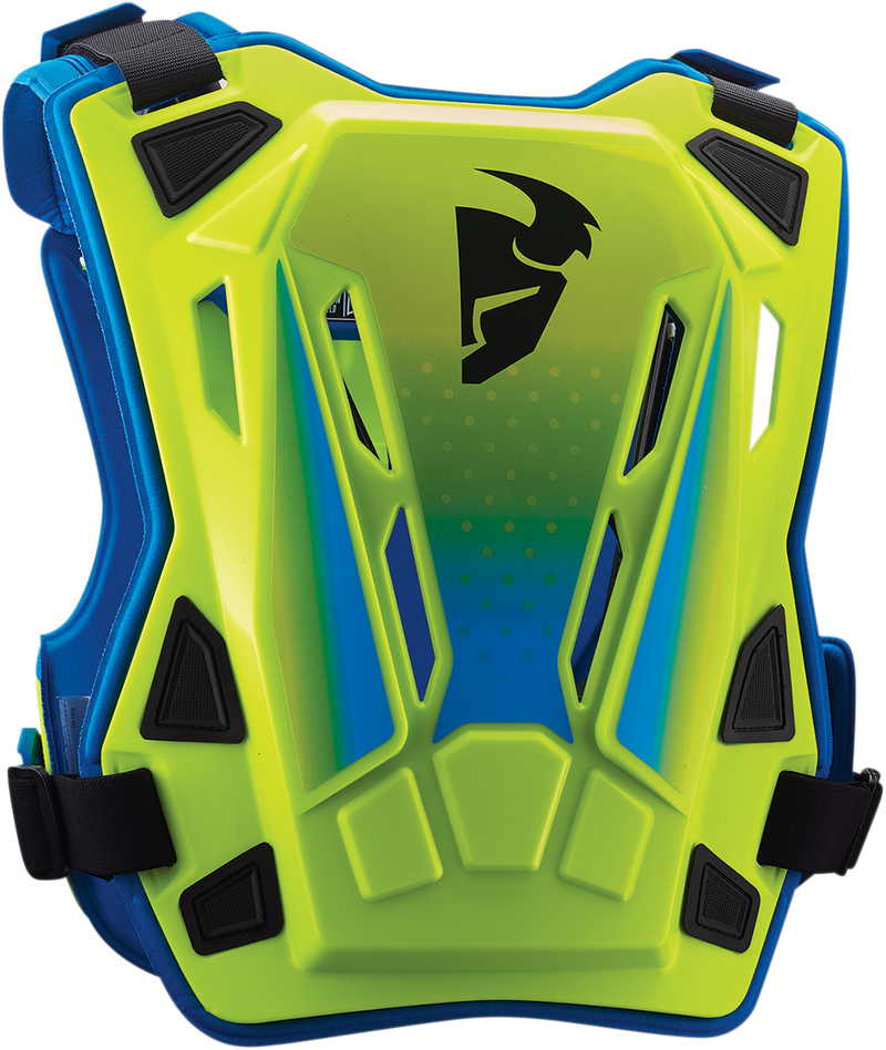 Thor Chest Protector MX Adult Guardian Flo Green Blue Medium Large