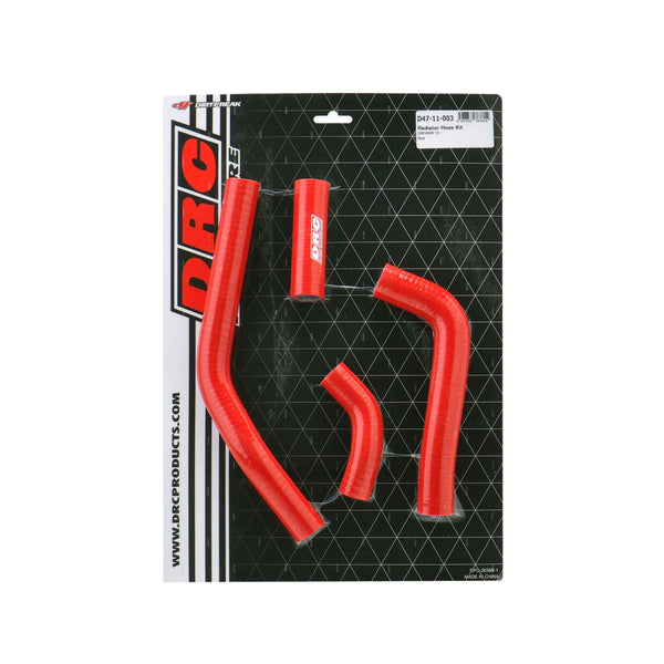 DRC RADIATOR HOSE KIT CRF450R '21- RED