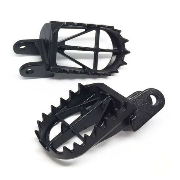 DRC WIDE FOOT PEGS CRMO MID XR250/MOTARD/BAJA,XR250R/400R'95