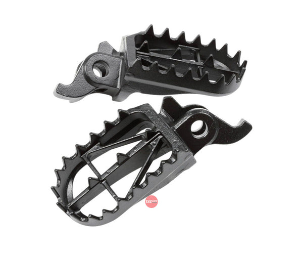 DRC Wide Foot Pegs Crmo Mid KX250F 450F '09- D4802531
