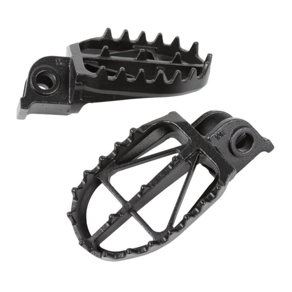 DRC WIDE FOOT PEGS CRMO U-WIDE KTM125-525'98-,950S-ENDURO AL
