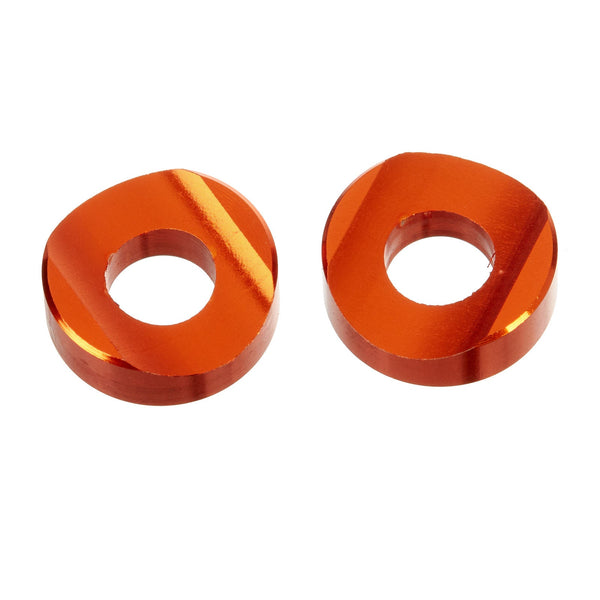 DRC Drc Rim Lock Spacers 2PCS Orange