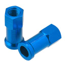 DRC Rim Lock Nuts 2PCS Blue