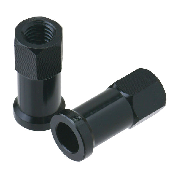 DRC Drc Rim Lock Nuts 2PCS Black