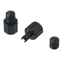 DRC Airvalve Cap W/valve Wrench 2PCS Black
