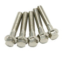 DRC Stainless M6 Flangebolt 5PCS 35MM