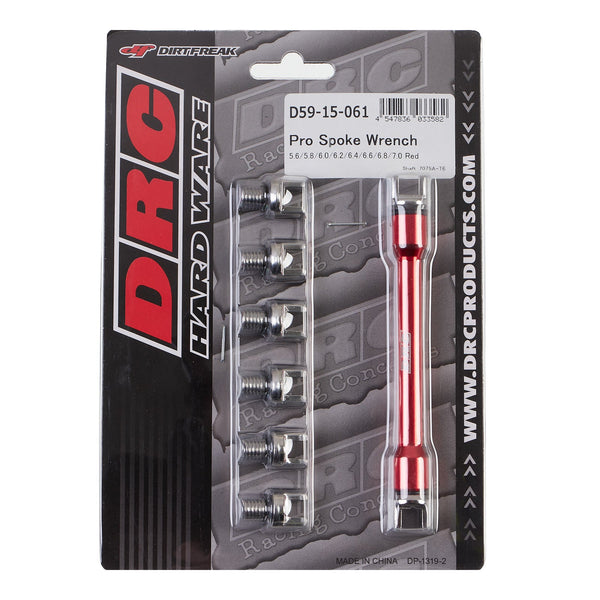 DRC Drc Pro Spoke Wrench 5.6-7.0 Red