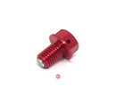 Zeta Magnetic Drain Bolt M10X15-P1.5 Red ZE581323
