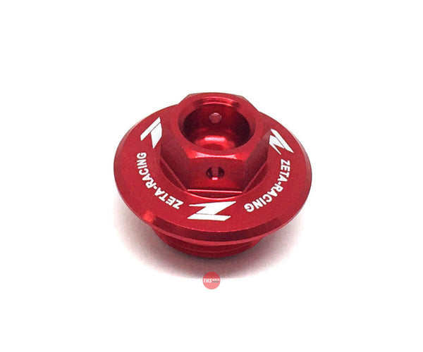 Zeta Oil Filler Plug Rm rmz, Serow 250 Red ZE892210
