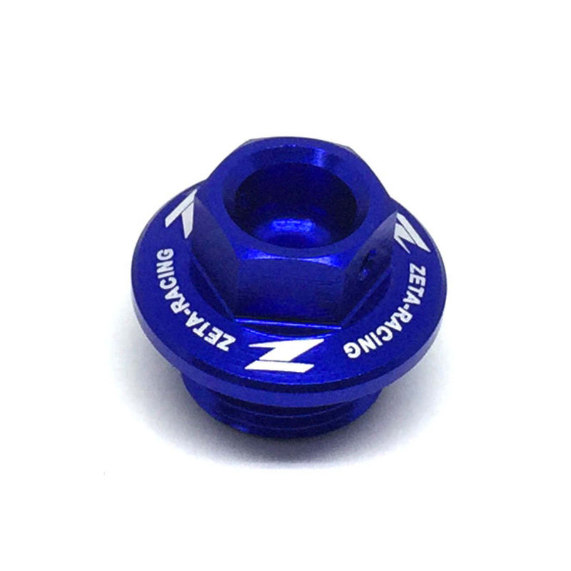 ZETA OIL FILLER PLUG KX250'05-07, KX250/F,450/F'04- BLUE